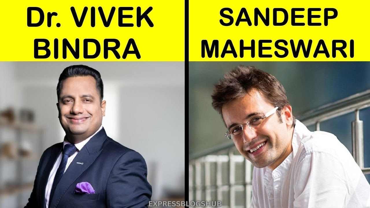 Sandeep Maheshwari and Vivek Bindra