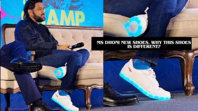 Ms. Dhoni New Shoes
