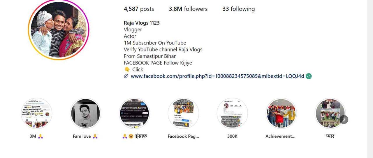 Raja Vlogs Monthly Income